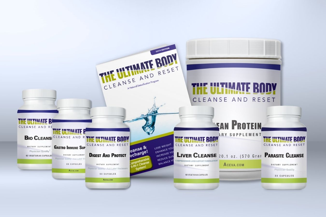 Ultimate Body Cleanse - Natural Body Cleansing Kit | Aceva