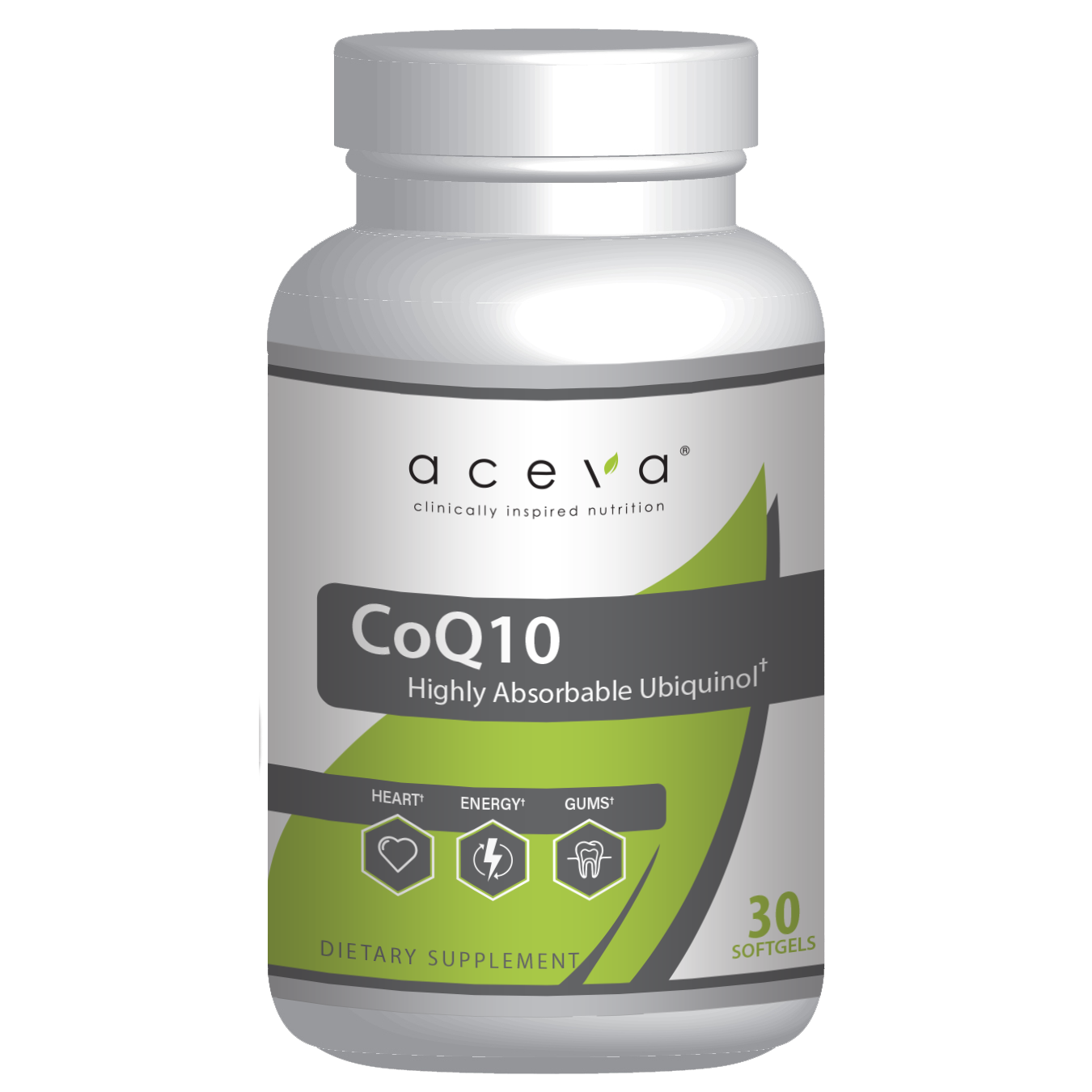 Aceva CoQ10 Bottle Image